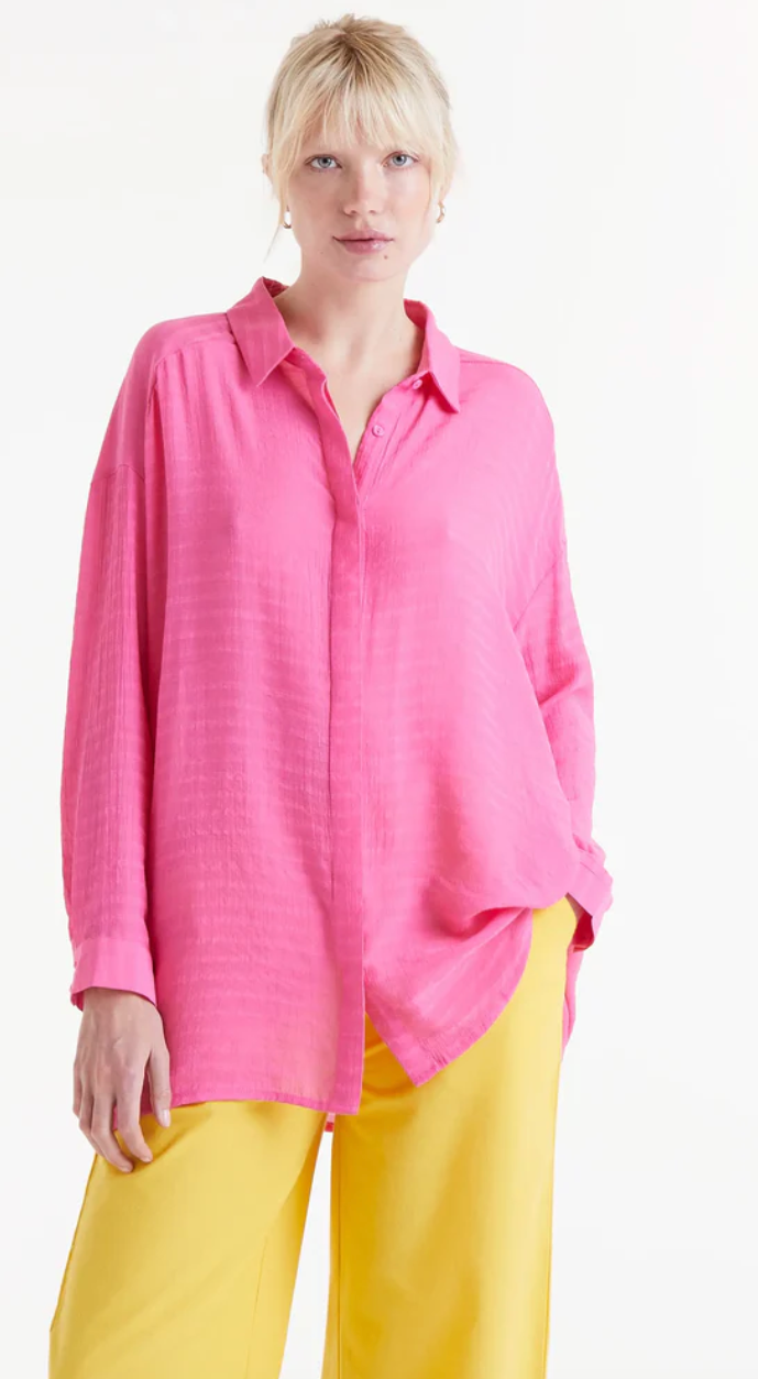 Compania Fantastica Pink Blouse