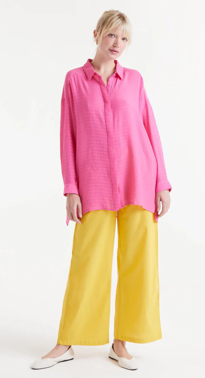 Compania Fantastica Pink Blouse