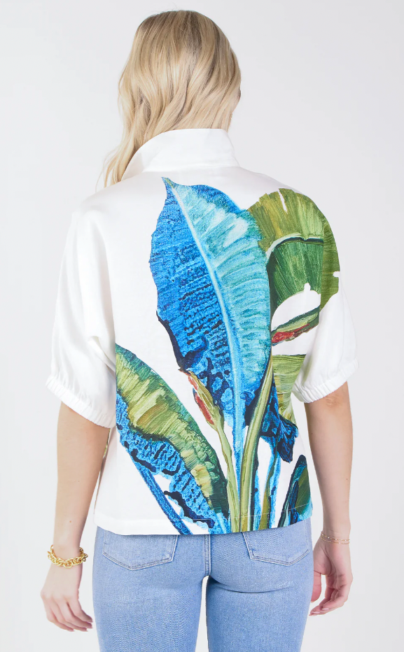 Emily McCarthy Poppy Top-Bellamy Leaves