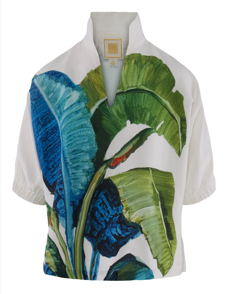 Emily McCarthy Poppy Top-Bellamy Leaves