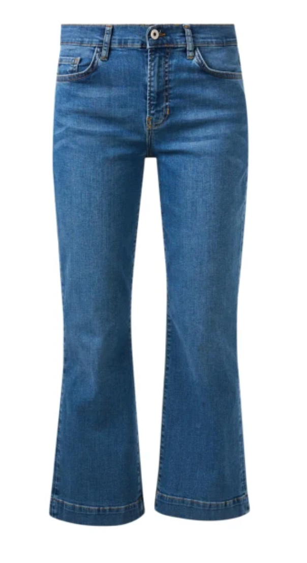 Elliott Lauren Wide Hem Jean