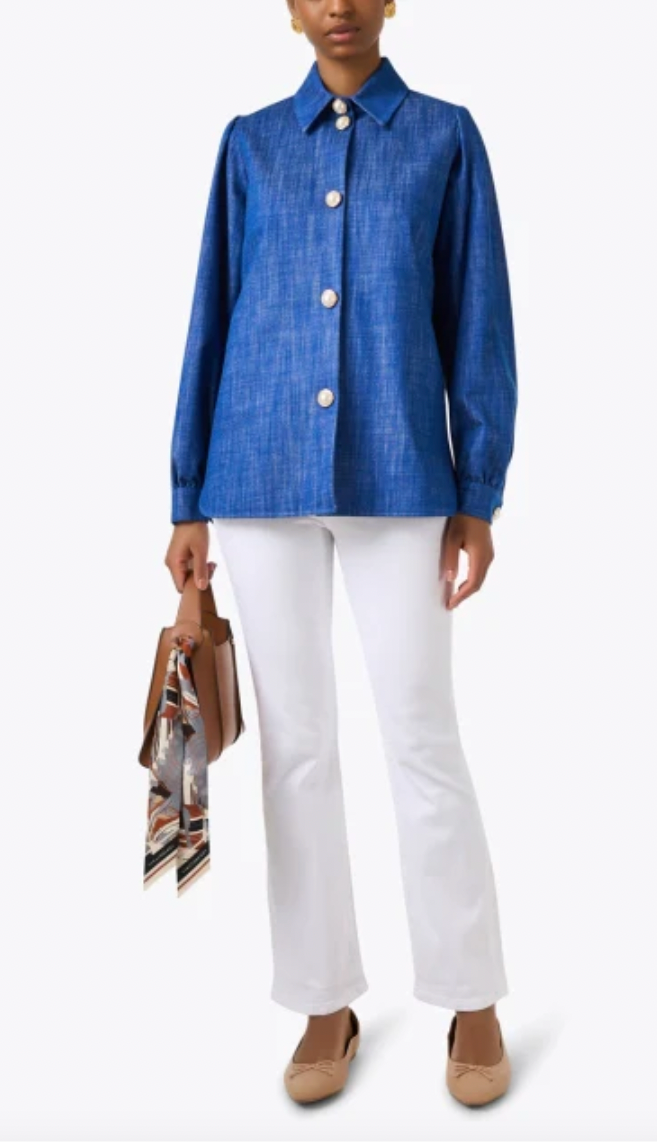 Elliott Lauren Wide Hem Jean