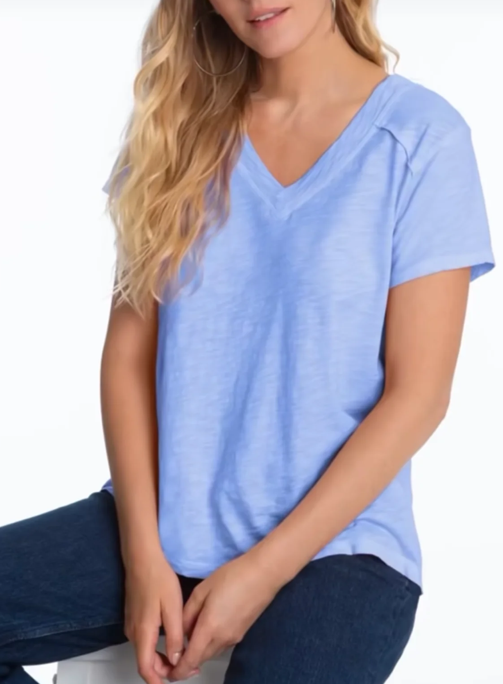 Elliott Lauren V Neck Tee