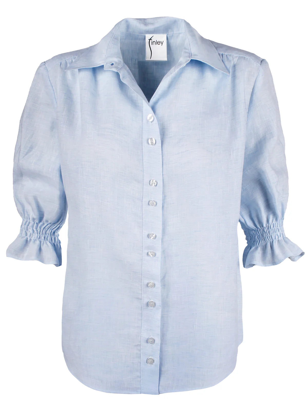 Finley Sirena Chambray Top